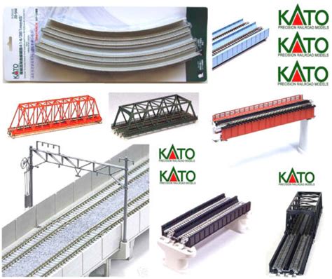 Kato 20 545 N1 Track In 2 Lines For Viaduct Or Above Ground In 45° In