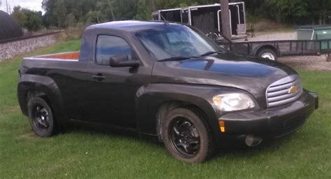 This Customized Chevy Hhr Pickup Channels The El Camino Carscoops