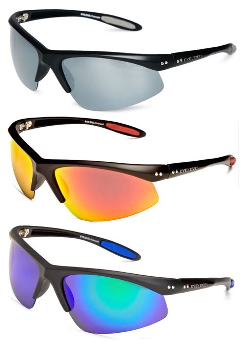Sunglasses Uv400 Polarized Crossfire Mens Unisex Mirrored Biker Sports Eyelevel
