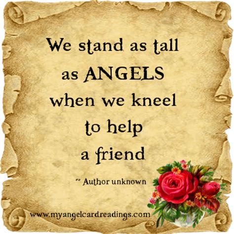 150+ inspiring friendship quotes to show your best friends how much you love them. Angel Quote - Image Quote - Inspirational Quote - Uplifting Quote - Angel Saying - Angel ...