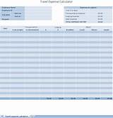 Pictures of Business Credit Card Expense Report