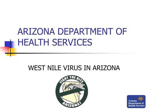 Ppt Arizona Department Of Health Services Powerpoint Presentation