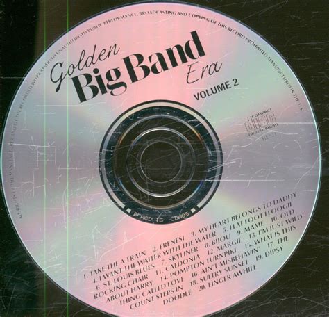 Various Artists Golden Big Band Era Volume 1 Cd Uk Bln Compilation