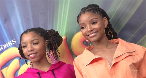 A Lifeminute With New The Little Mermaid Star Halle Bailey And Sister
