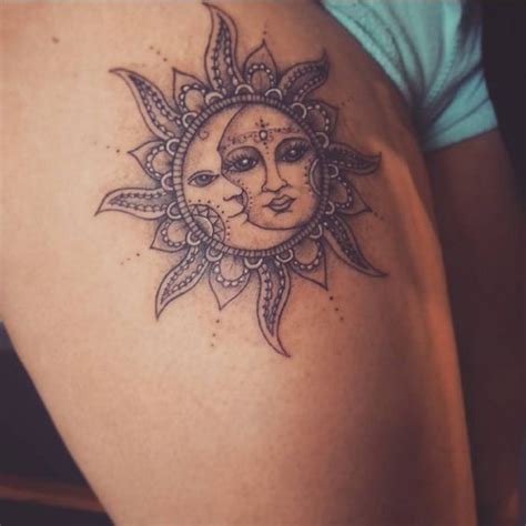 Erstaunliche Tattoo Ideen F R Frauen Tattoo Sonnentattoo