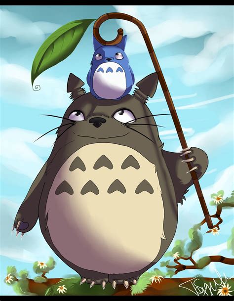 Tonari No Totoro Totoro Art Totoro Art