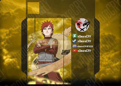 Steam Artwork Showcase Gaara Yellow Version By N0morecry On Deviantart