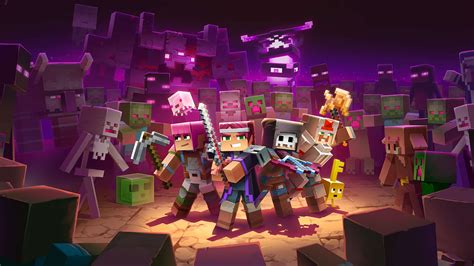 Minecraft Dungeons Games Posters Minecraft Hd Wallpaper Rare Gallery Hot Sex Picture