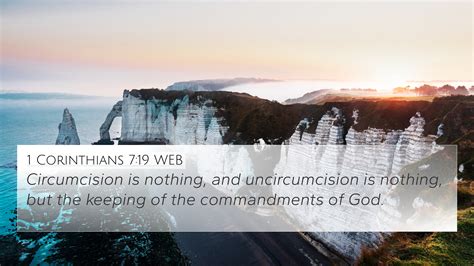 1 Corinthians 719 Web 4k Wallpaper Circumcision Is Nothing And