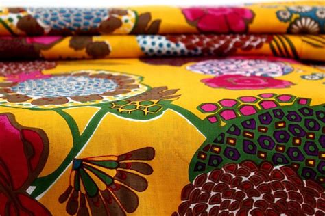 Floral Print Fabric Printed Cotton Fabric Indian Fabric Etsy