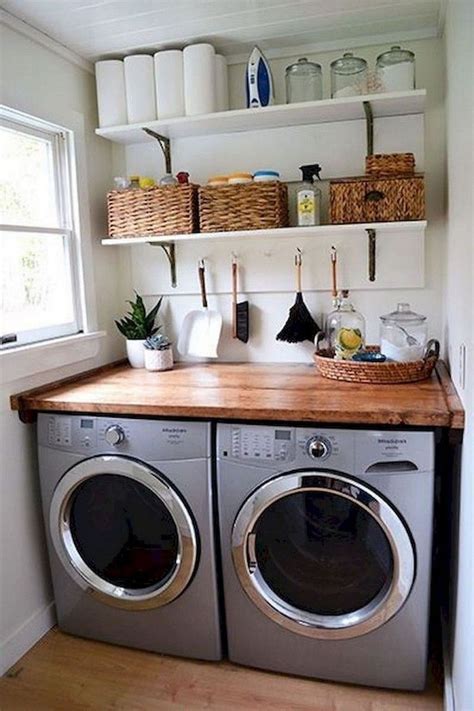 16 Top Inspirasi Small Laundry Room Makeovers