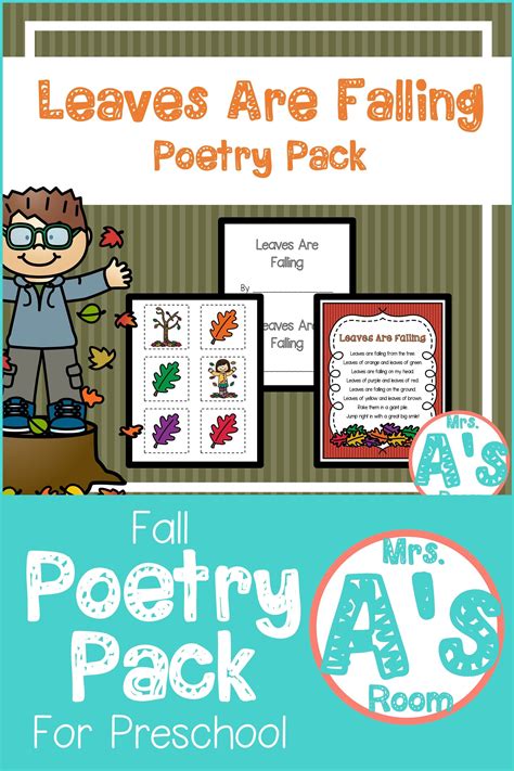 This Fall Poetry Pack Is Perfect For Shared Reading In Your Preschool