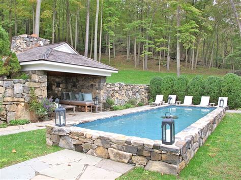 Semi Inground Pool Design Ideas