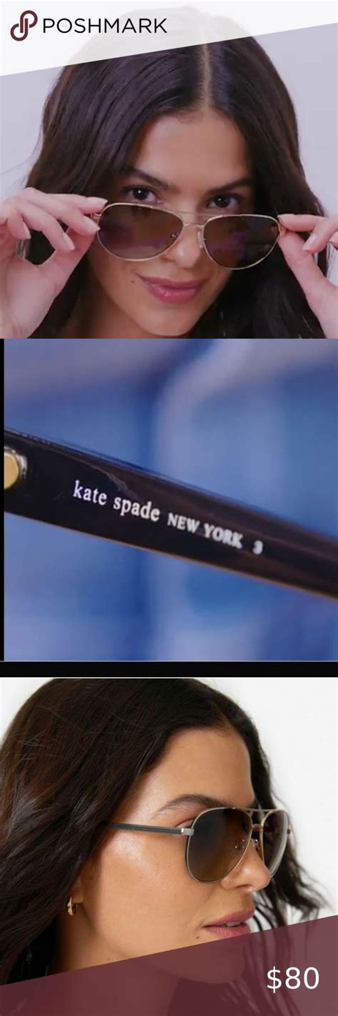 Kate Spade Emmaline Sunglasses Msrp 129 Designer Luxury Kate Spade