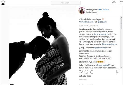 Intip Foto Kehamilan Putri Marino Dan Chicco Jerikho Yang Tradisional Banget Okezone Celebrity