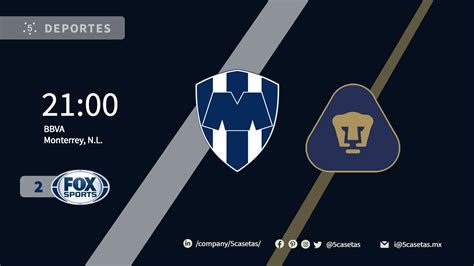 Both monterrey and pumas are coming off of week 1 draws to start the 2021 apertura. Monterrey vs Pumas en 2021 | Pumas, Liguilla mx, Fox