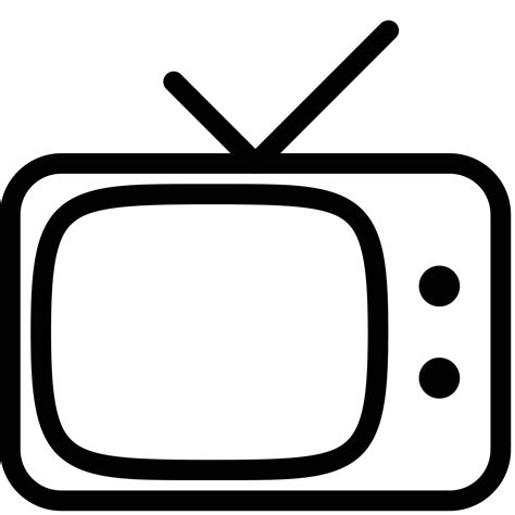Tv Icon Png 280370 Free Icons Library