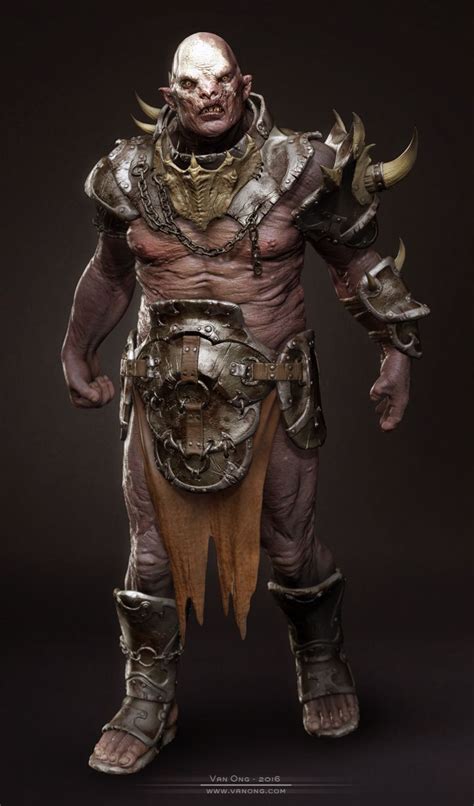 Orc 3d Rendered Scribbledoodle Cgsociety Forums Fantasy