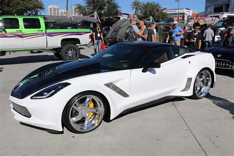Pics The Corvettes At The 2014 Sema Show Corvette Sales News