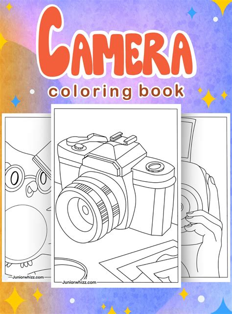 Camera Coloring Pages For Kids 14 Free Printable Pdfs