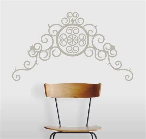 Iron Scroll Wall Art Decals Living Room Creative Decor Art Decal Home