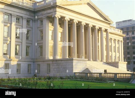 United States Department Of Treasury Building Washington D C Stock