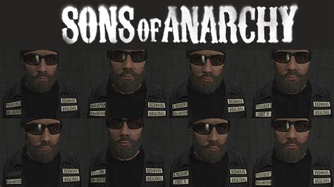 Sons Of Anarchy Pack Mens Mc Vest Gta 5 Mods