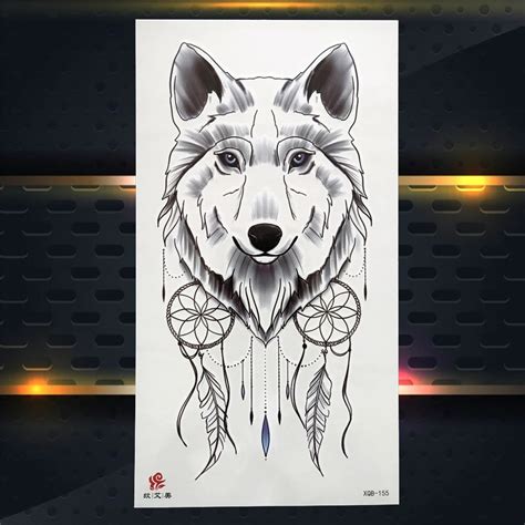 Native American Wolf Tattoos For Women