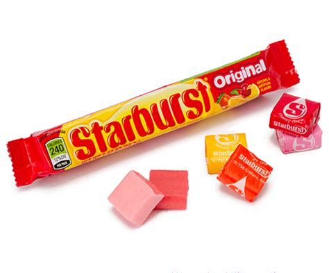 Fruit Chews Fave Reds Starburst 24 X 45g Monmore Confectionery