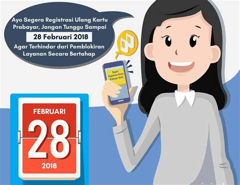 Batas waktu untuk registrasi kartu sim yang divalidasi dengan nik ktp dan nomor kk adalah pada 28 februari 2018. Ingat! Seminggu Lagi Batas Akhir Registrasi Kartu SIM Prabayar