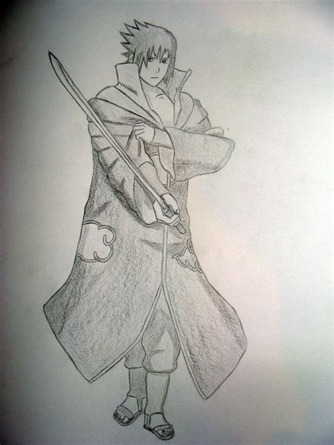 Uchiha Sasuke Drawing By Kakashiz On Deviantart