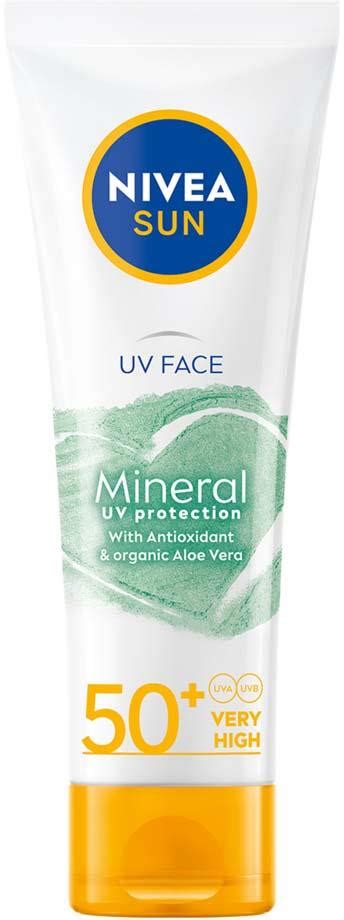 Nivea Sun Uv Face Mineral Sunscreen Spf 50 50 Ml