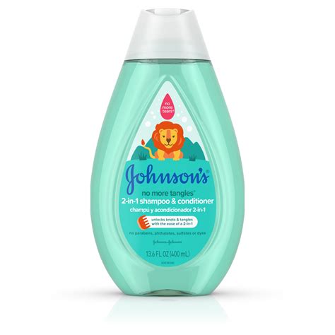 Johnsons Baby No More Tangles Kids Shampoo And Conditioner With