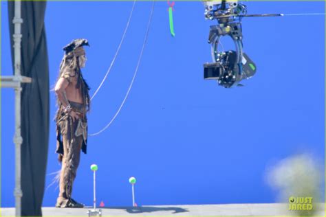 Johnny Depp Shirtless On Lone Ranger Set Photo 2724781 Johnny