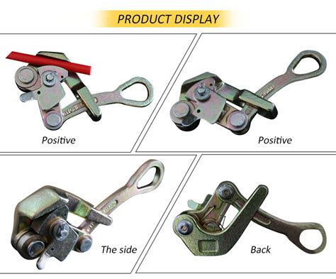 single cam wire rope grip come along clamp wire gripper cable wire puller buy come along clamp