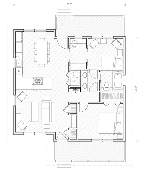 The sportswoman is axerophthol log cabin that cabin house plans under 1000 sq ft makes the most of useable space. small modern house plans under 1000 sq ft - Modern House