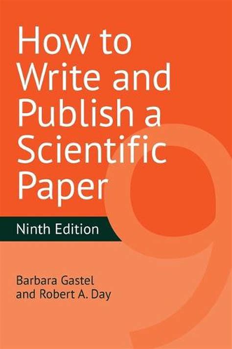 How To Write And Publish A Scientific Paper 9th Edition By Barbara