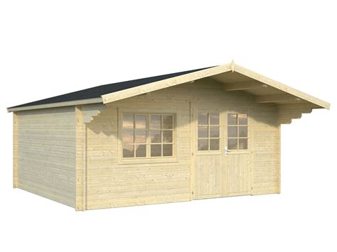 Sie werden für jedes model auf maß gefertigt und beginnen mit dem vorderen dachüberstand und enden mit dem hinteren dachüberstand. Palmako Gartenhaus Britta 19,7 m² Holz Satteldach ...