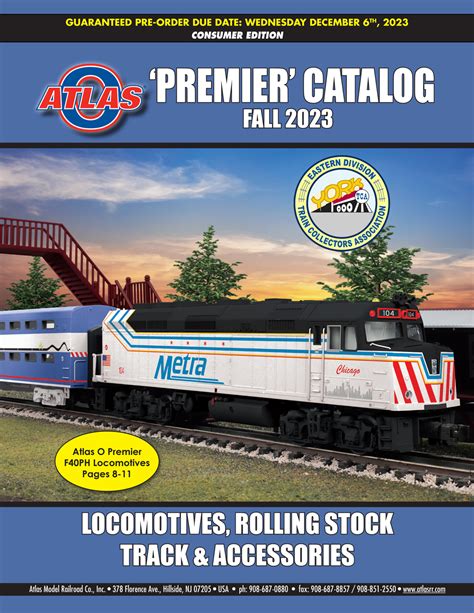 Atlas O Fall 2023 Premier Catalog Trains