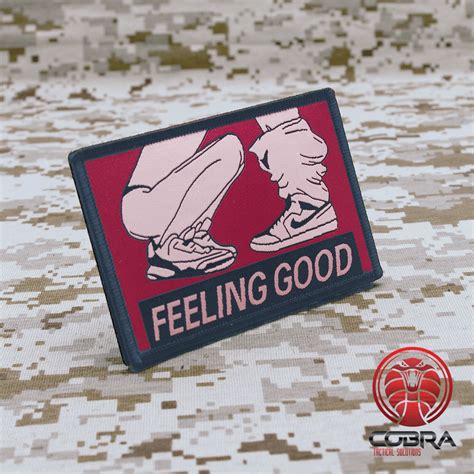 Feeling Good Sexy Funny Military Patch Velcro Military Airsoft
