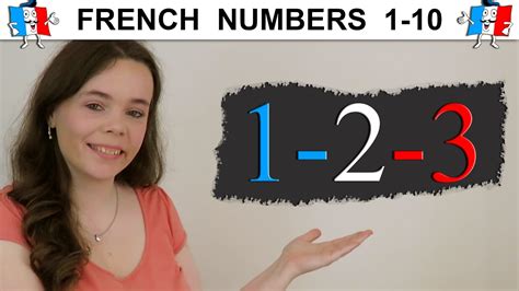 Learn French Numbers 1 10 Counting In French 1 10 Youtube