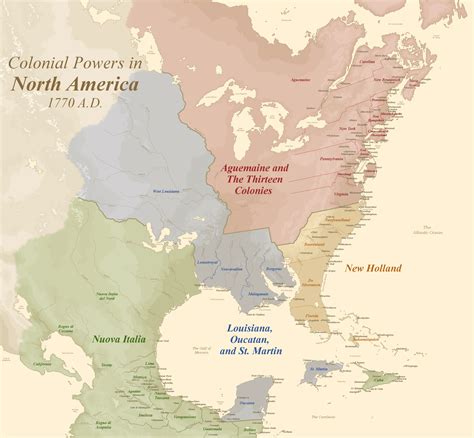 North America In 1770 Earth 98 Earth98