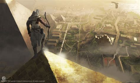 Giza Overview Art Assassins Creed Origins Art Gallery