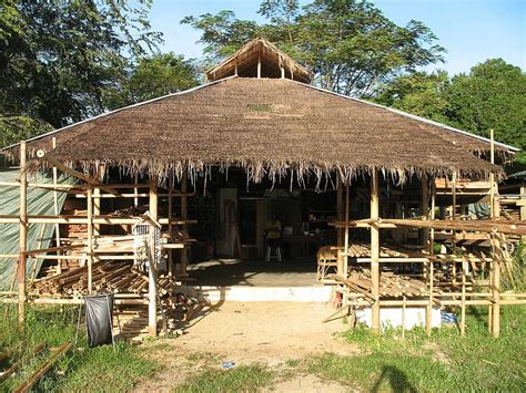 Hut Bamboo Home Shed Shack Thailand Traditional Asia Asian