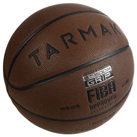 Jual Decathlon Tarmak Basketball Ball Bt500 Grip Fiba Brown 8514077