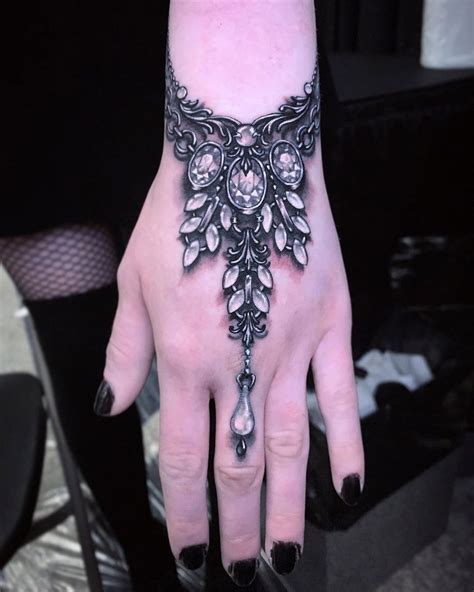 Diamond Bracelet Jewelry Tattoo Jewelry Tattoo Designs Tattoos For