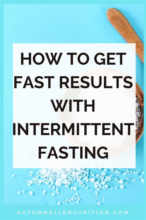 What You Have To Do Daily To See Results Fast With Intermittent Fasting