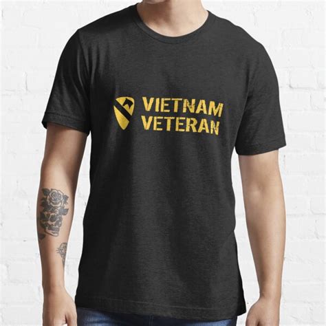 1st Cavalry Division Vietnam Veteran T Shirt For Sale By