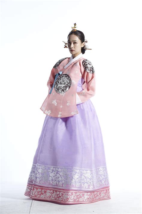 Hanbok Jang Ok Jung Queen Inheyon Model Pakaian Jepang Mode Wanita