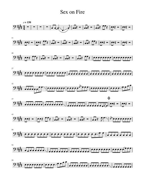 Sex On Fire Sheet Music For Piano Solo Easy